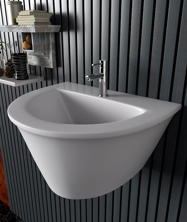 Integrated Wall Hung Basin