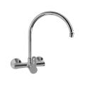 Kitchen Mixer (Wall Mounted) High Neck Spout with Revolving Aerator
