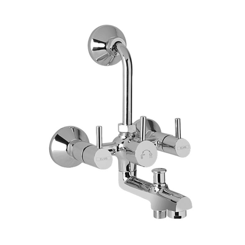 Wall Mixer 3 in 1 System with Provision for Both Telephone