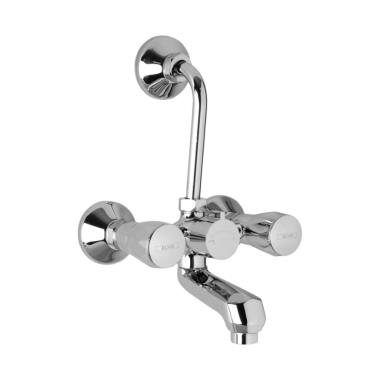 Wall Mixer with Provision for Overhead Shower with 115mm Long Bend Pipe