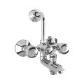 Wall Mixer 3 in 1 System with Provision for Both Telephone