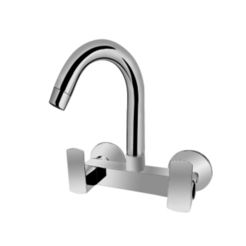 Sink Mixer with Swinging Spout