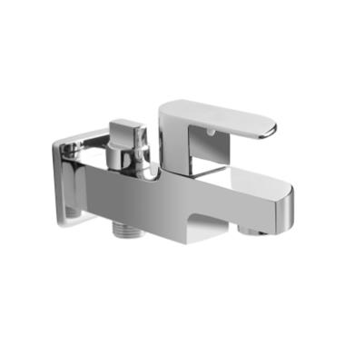 TWO WAY BIB COCK WITH FALNGE AS 75089