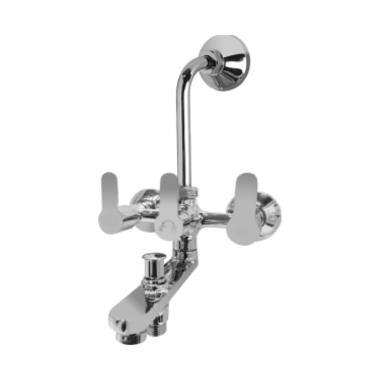 WALL MIXER 3 IN 1 SYSTEM WITH BEND OB28445