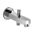 Bath Tub Spout with Button Attachment for Telephone Shower