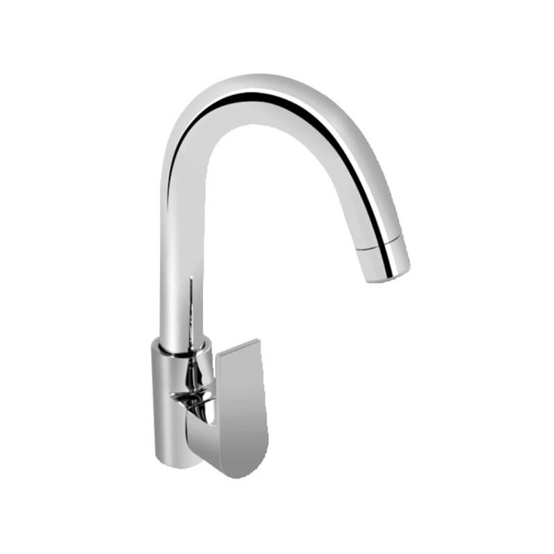 Swan Neck Extended spout with Revolving Aerator