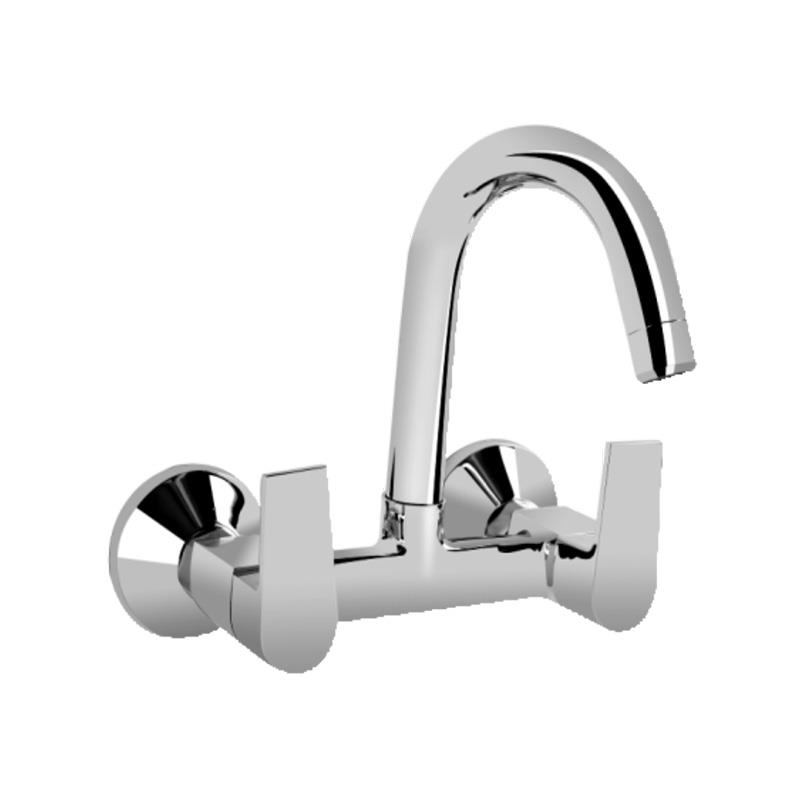 Sink Mixer with S+winging Spout
