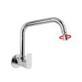 Swan Neck D Bend spout with Revolving Aerator