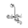 Wall Mixer 3 in 1 System with Provision for Both Telephone & Over Head Shower with Bend Pipe