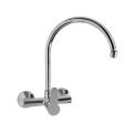 Kitchen Mixer (Wall Mounted) High Neck Spout with Revolving Aerator